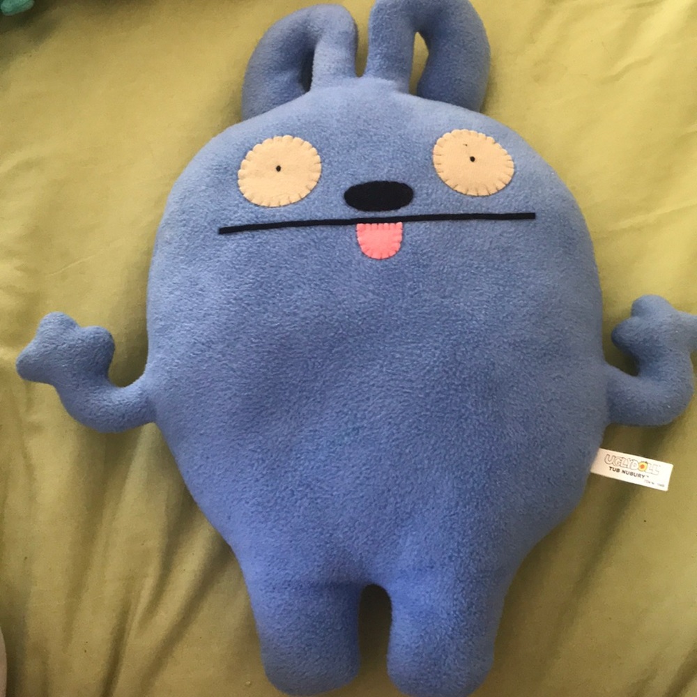 Blue ‘Tub Nubury’ uglydoll plush